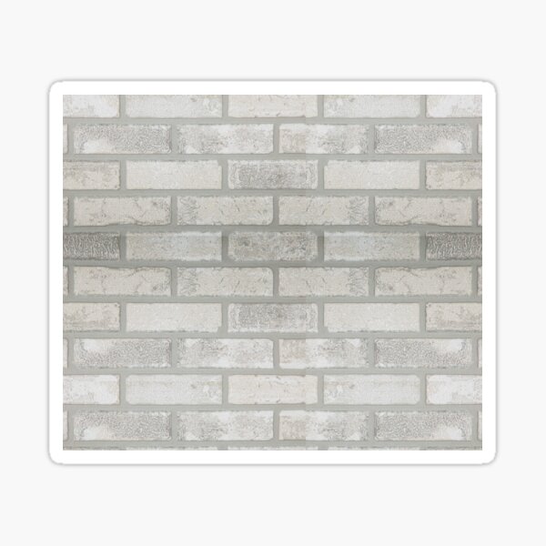Item preview, White-washed face brick in shades of light grey designed and sold by Josephines-ZA.