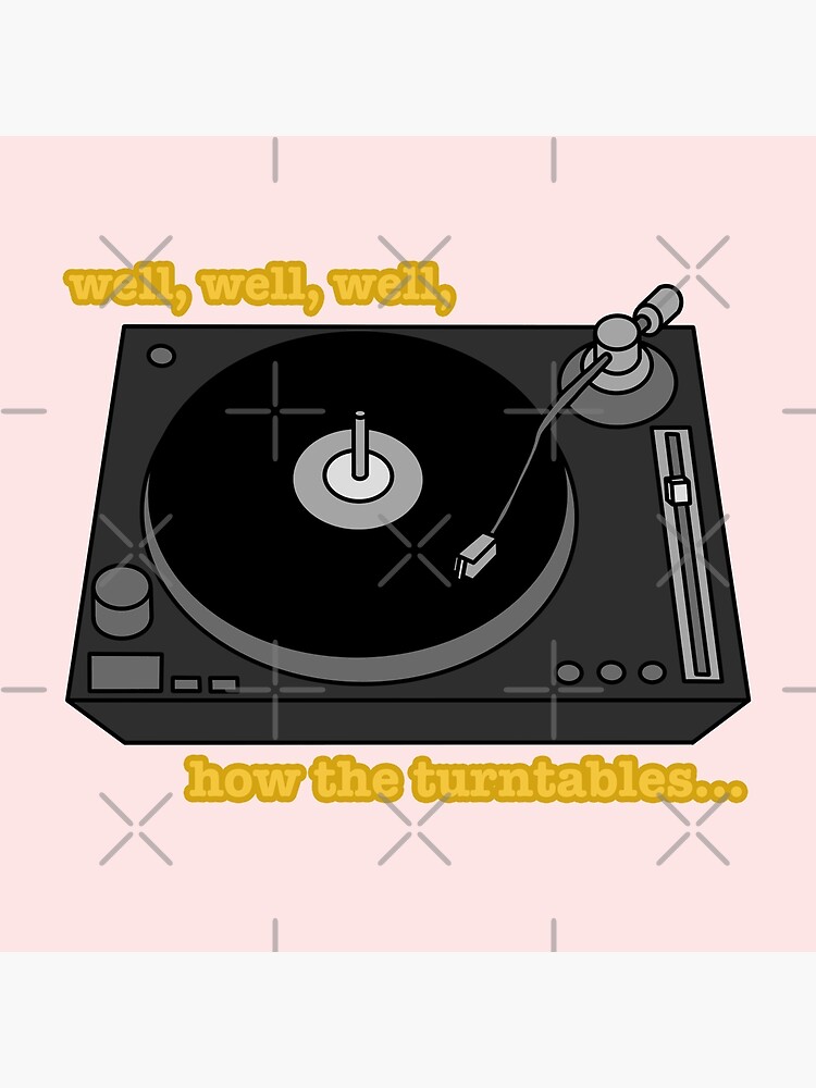 "how the turntables (office pack 3)" Poster for Sale by jennagardnerr