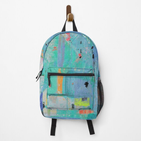 Item preview, Aqua abstract painting designed and sold by Sue Zipkin.
