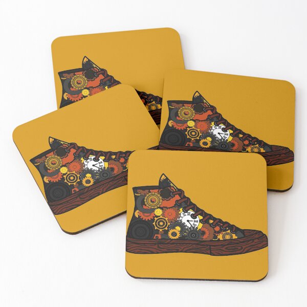 Item preview, Steampunk sneakers designed and sold by CerezaSP.