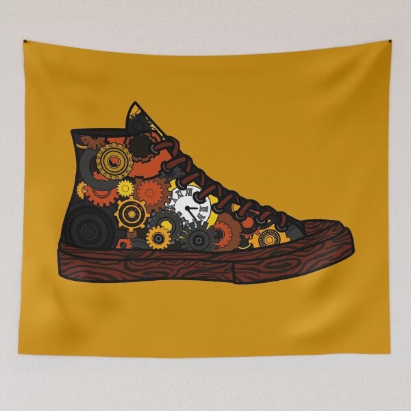 Item preview, Steampunk sneakers designed and sold by CerezaSP.
