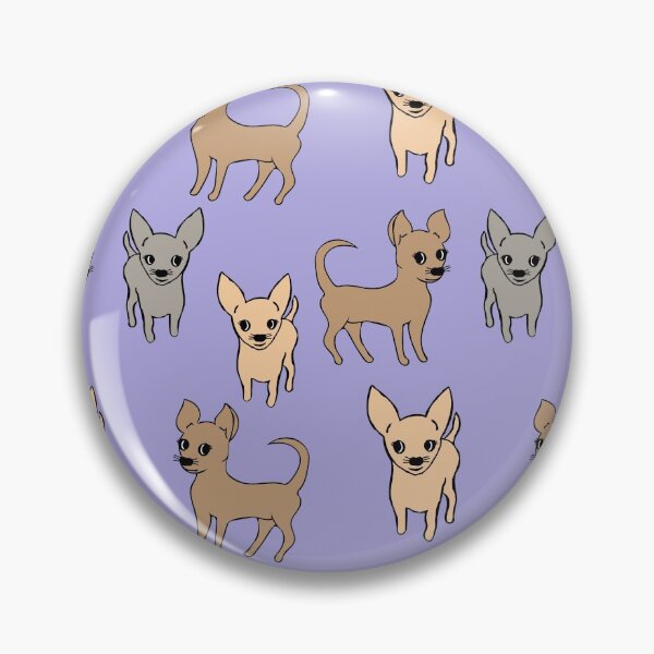 Item preview, Chihuahua chihuahuas - lilac designed and sold by LittleBettyMakes.