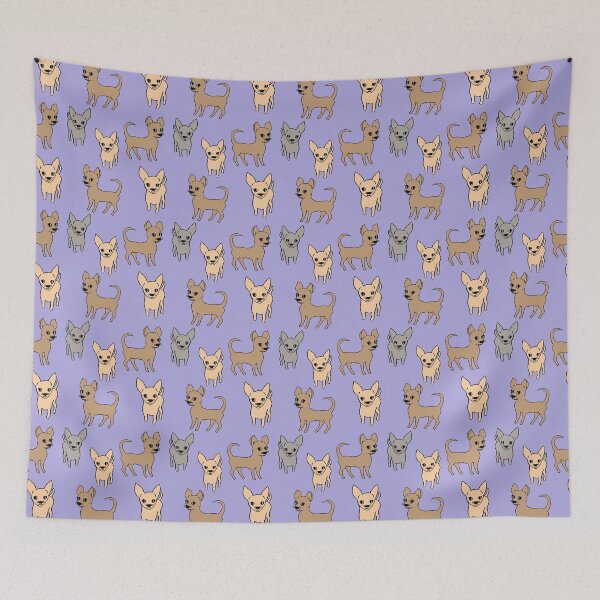 Item preview, Chihuahua chihuahuas - lilac designed and sold by LittleBettyMakes.