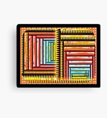 UPSTAIRS, DOWNSTAIRS Canvas Print