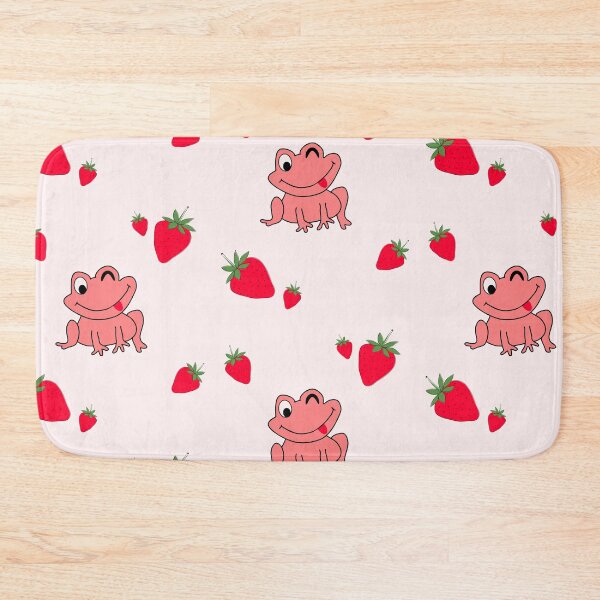 Item preview, Strawberry Frog with Extra Strawberries designed and sold by TeesForNerds.