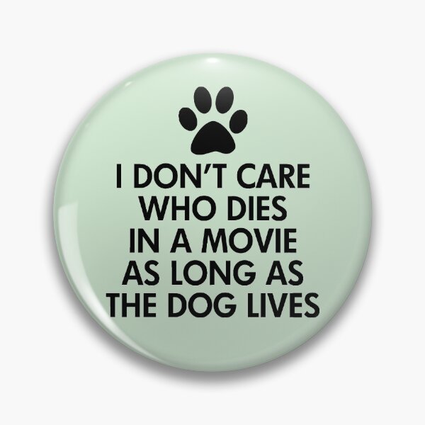 Item preview, The Dog Lives in Movies designed and sold by ironydesigns.