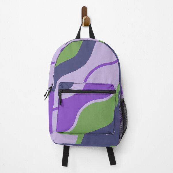 Item preview, Modern Ocean Waves - Purple Popsicle Variation designed and sold by RecklessRosey.