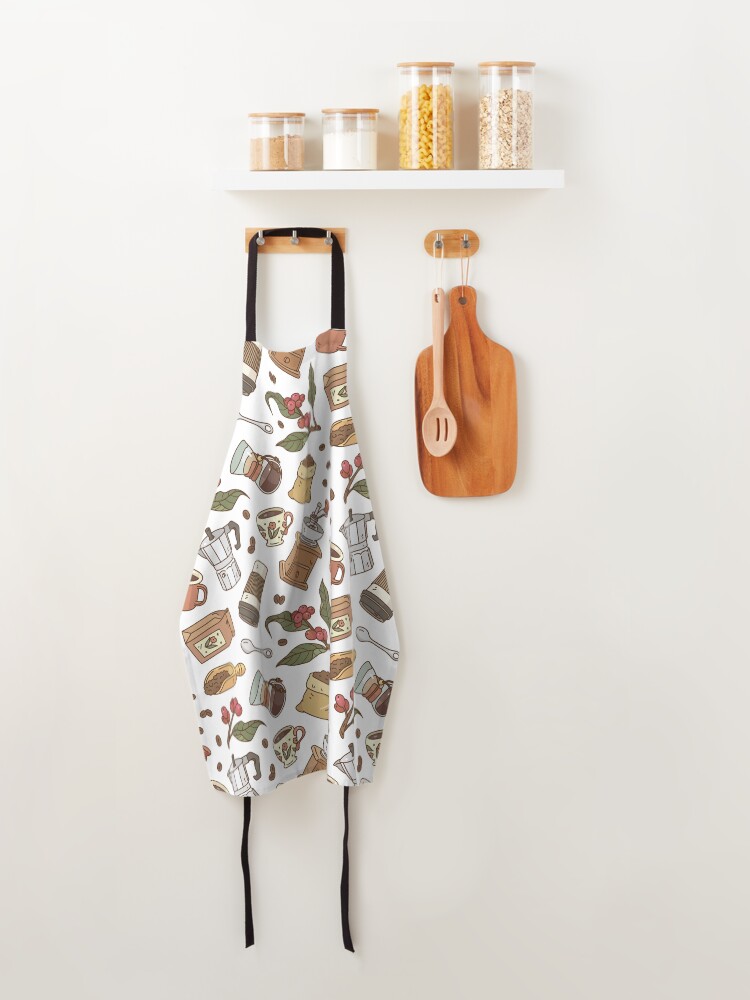 Alternate view of Coffee Break Pattern Apron