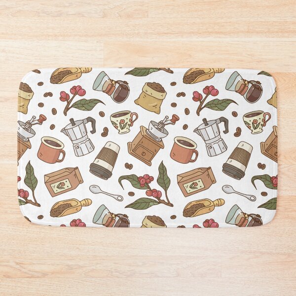 Item preview, Coffee Break Pattern  designed and sold by Miri-Noristudio.