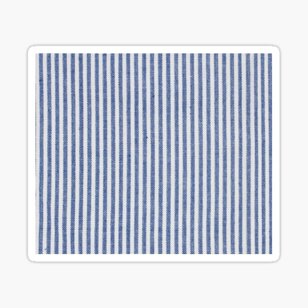 Item preview, Classic Thin White and Blue Stripes designed and sold by Josephines-ZA.