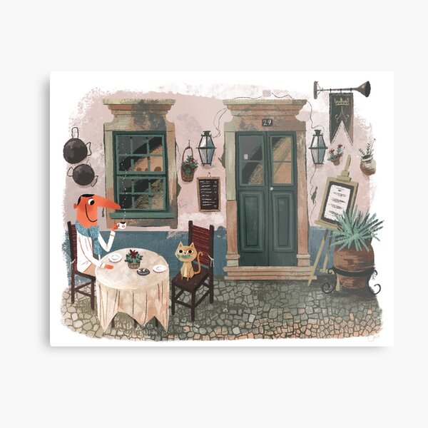 An afternoon treat Metal Print