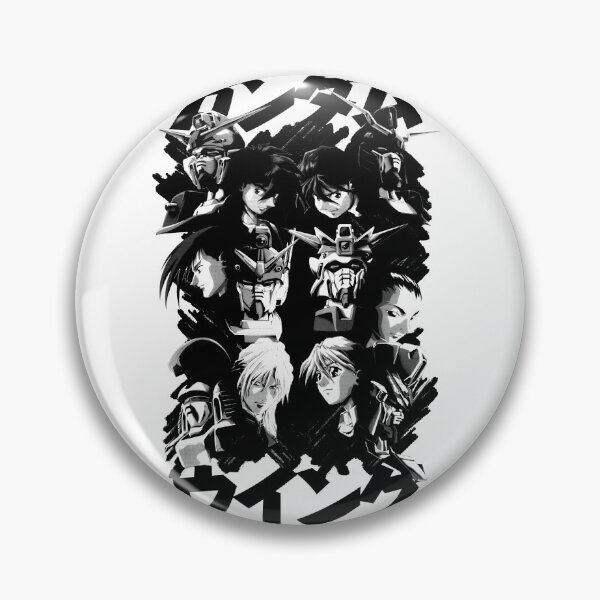 Item preview, Gundam Wing Pilots (black) designed and sold by geekingink.