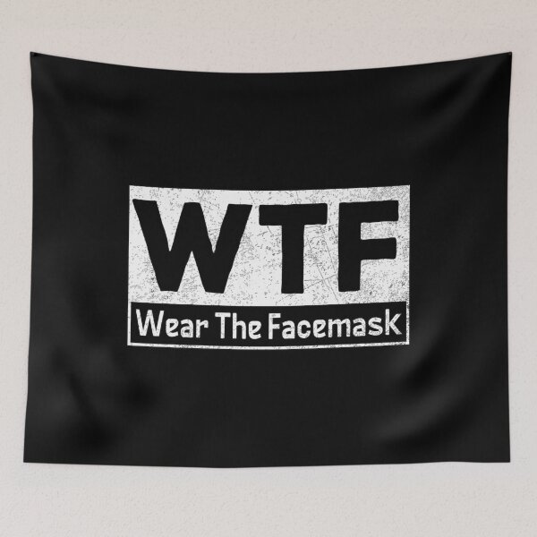 Item preview, Funny wtf Wear The Facemask designed and sold by ABDEZIGN.