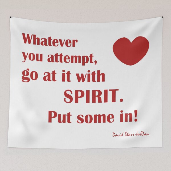 Item preview, David Starr Jordan Attempt Quotes designed and sold by Moyanana.