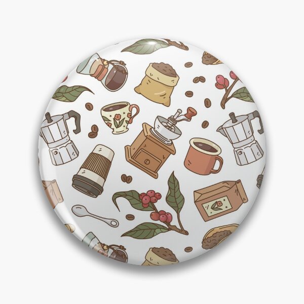 Item preview, Coffee Break Pattern  designed and sold by Miri-Noristudio.