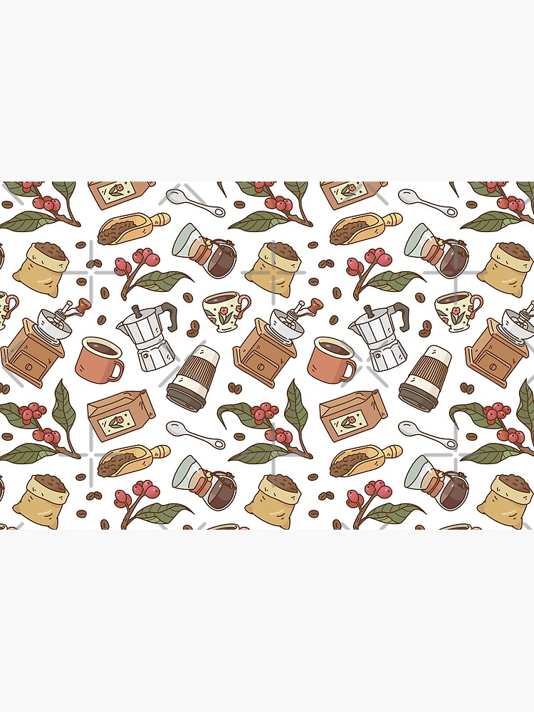 Coffee Break Pattern by Miri-Noristudio