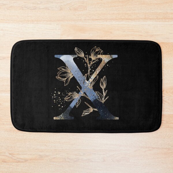 Item preview, Floral Initial Letter X, Monogrammed designed and sold by PinkLotusArt.
