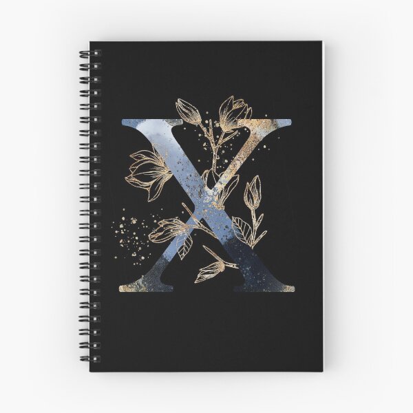 Item preview, Floral Initial Letter X, Monogrammed designed and sold by PinkLotusArt.