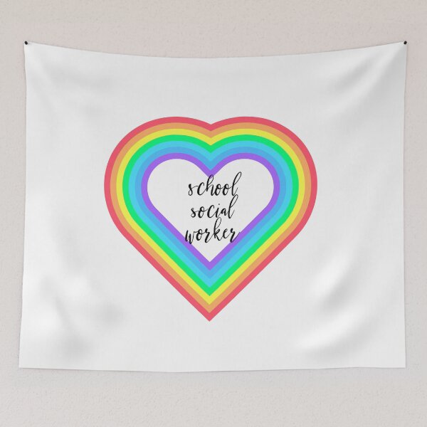 Item preview, School Social Worker designed and sold by EvyStickersx.