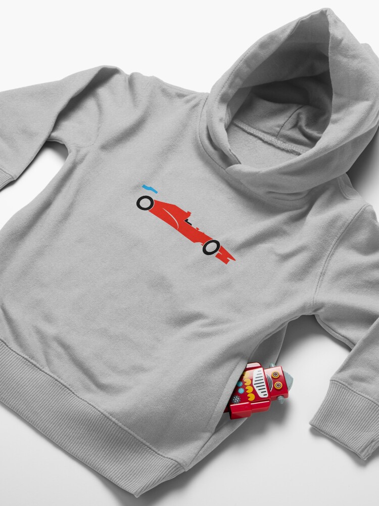 Alternate view of Racing Car Toddler Pullover Hoodie