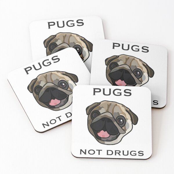 Item preview, Pugs Not Drugs designed and sold by hegdesigns.