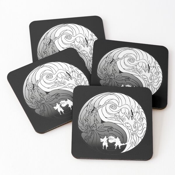 Item preview, Ying yang fox beast designed and sold by BastianCastilla.