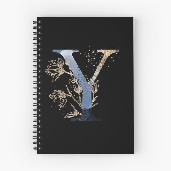 Item preview, Floral Initial Letter Y, Monogram designed and sold by PinkLotusArt.