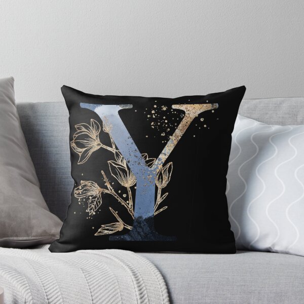 Item preview, Floral Initial Letter Y, Monogram designed and sold by PinkLotusArt.