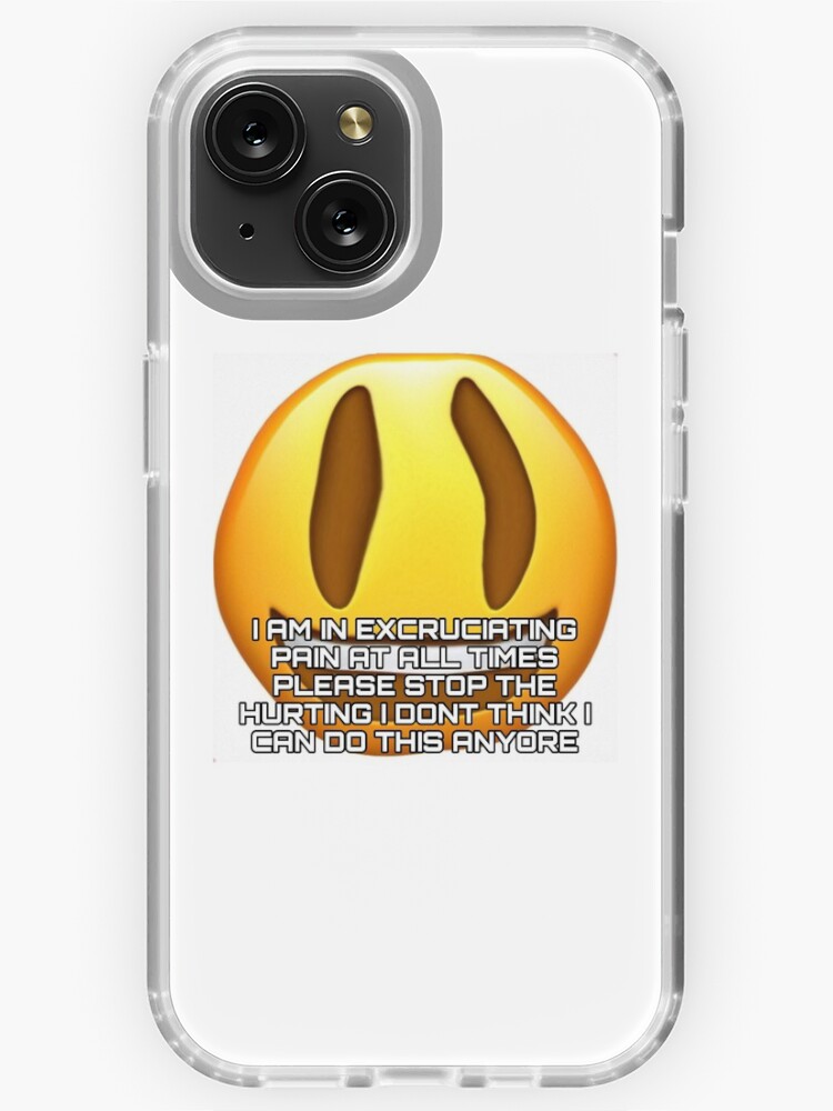 Cursed Emoji Meme Cute Soft Phone Case for iPhone 13 12 Pro 