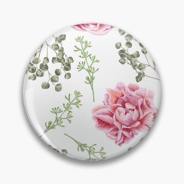 Item preview, Pretty Floral Face Mask Pretty Floral Phone Case Roses Flowers Rustic Nature Gardening Spring Summer Face Mask designed and sold by rdorsey8.