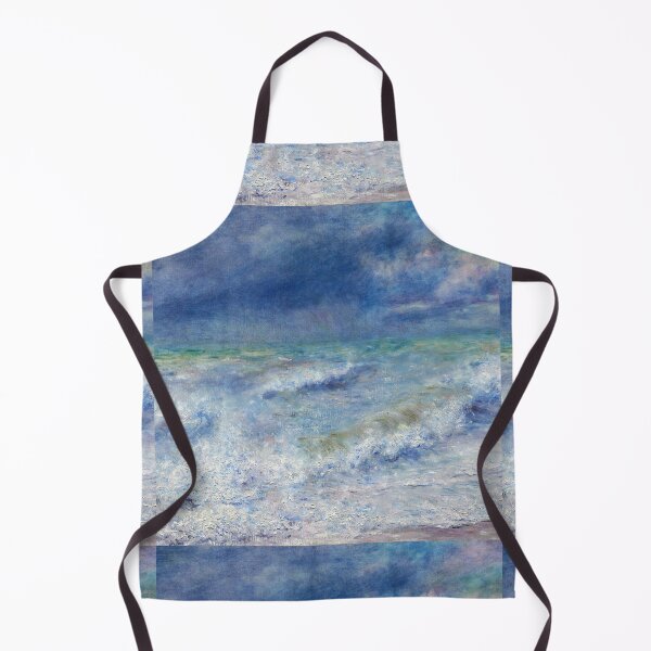 Item preview, Renoir Neck Gaiter Seascape Renoir Painting Neck Gator designed and sold by stacyanne324.