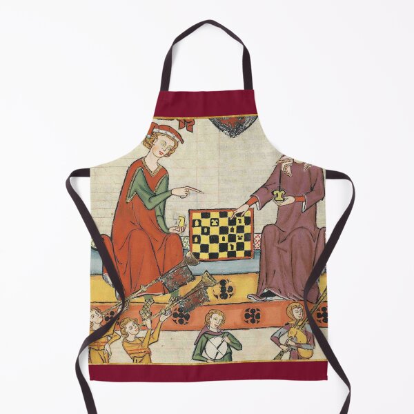 Item preview, Chess Game Medieval Illumination designed and sold by Erin Rado.