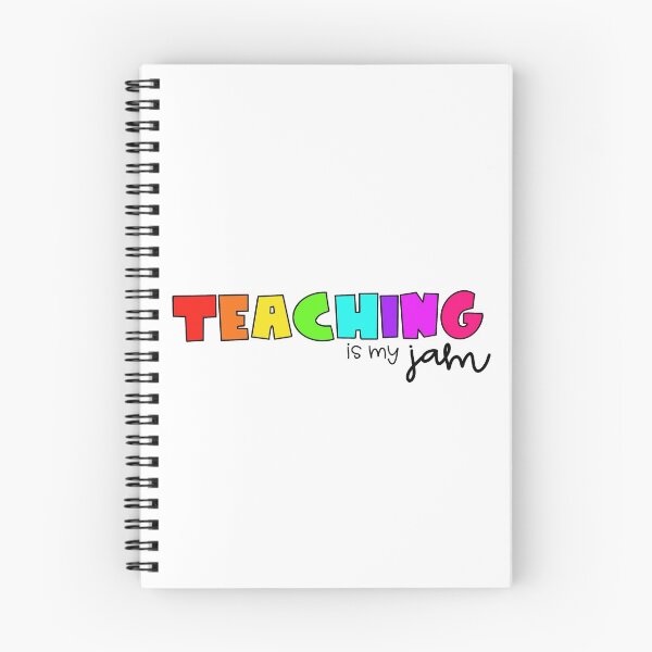 Item preview, Teaching is my jam rainbow  designed and sold by everydayess.