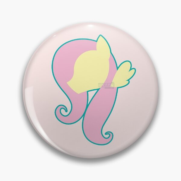 Item preview, MLP Minimalist chibi Fluttershy designed and sold by DeRukoandCO.