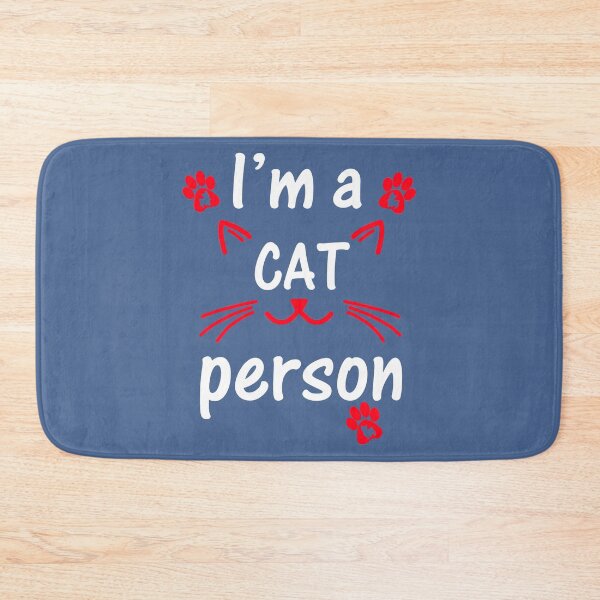 Item preview, Funny Cat / Kitty Design - I'm A Cat Person designed and sold by raretshirtsuk.