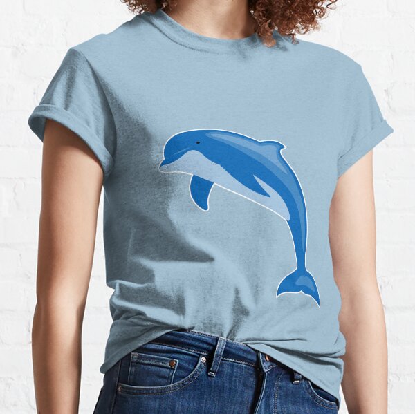 Dolphin Women Kids Girls T-Shirt