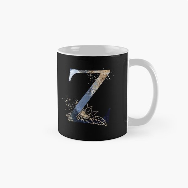 Item preview, Floral Initial Letter Z, Monogram designed and sold by PinkLotusArt.