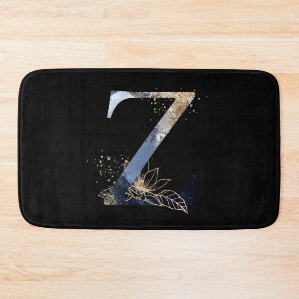 Item preview, Floral Initial Letter Z, Monogram designed and sold by PinkLotusArt.