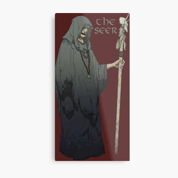 the viking seer Metal Print