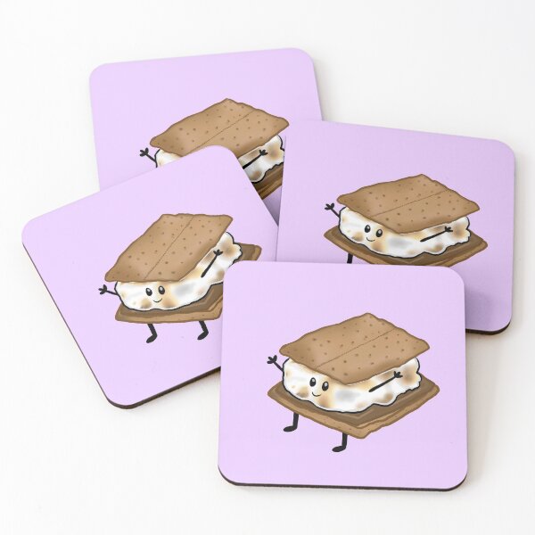 Item preview, S'mores Cartoon Character designed and sold by RoserinArt.