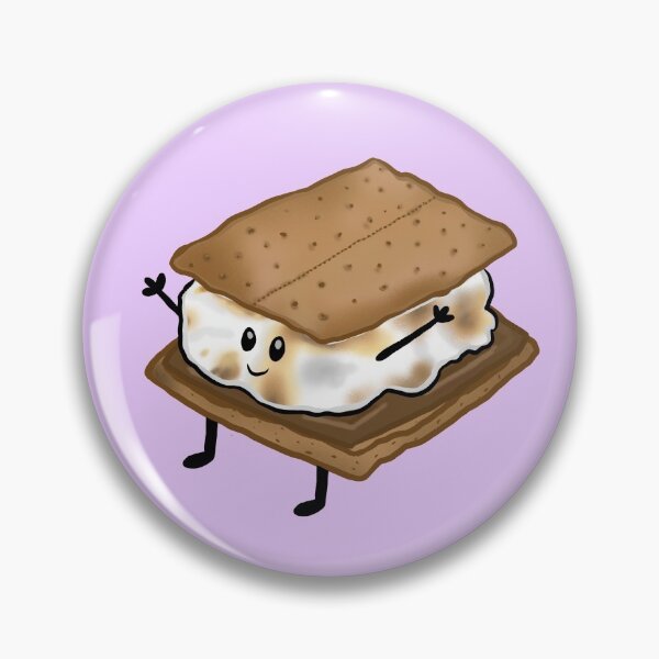 Item preview, S'mores Cartoon Character designed and sold by RoserinArt.