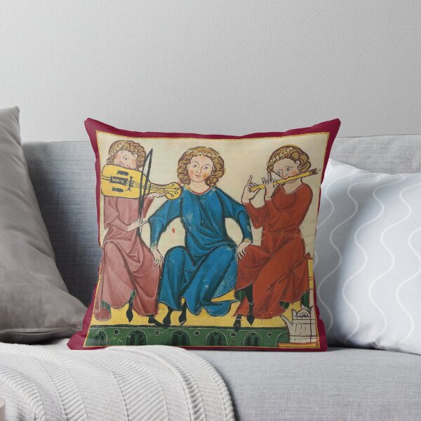 Item preview, Three Minstrels Medieval Illumination designed and sold by Erin Rado.
