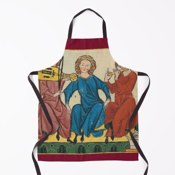 Item preview, Three Minstrels Medieval Illumination designed and sold by Erin Rado.