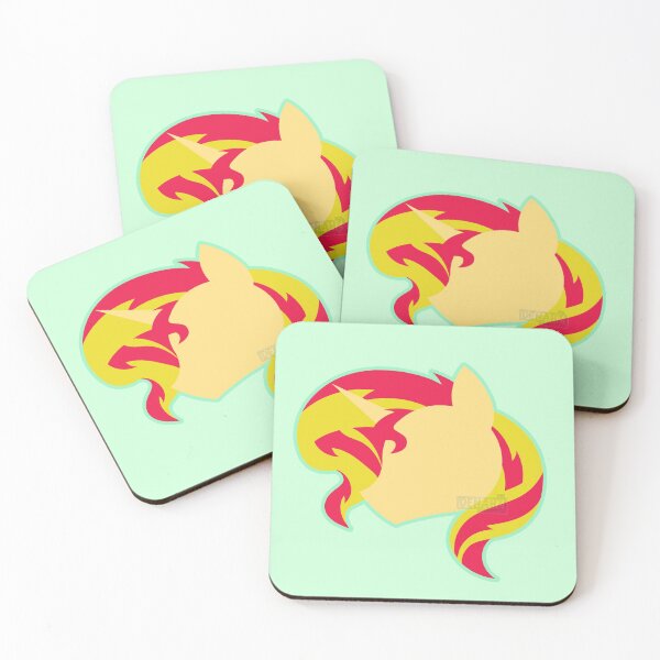Item preview, MLP Minimalist chibi Sunset Shimmer designed and sold by DeRukoandCO.