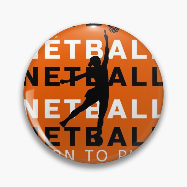 Item preview, Born to play netball designed and sold by Printing-Pig.