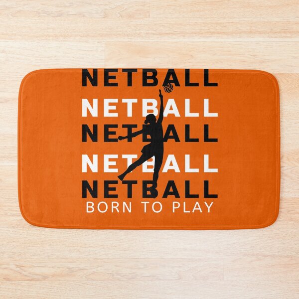 Item preview, Born to play netball designed and sold by Printing-Pig.