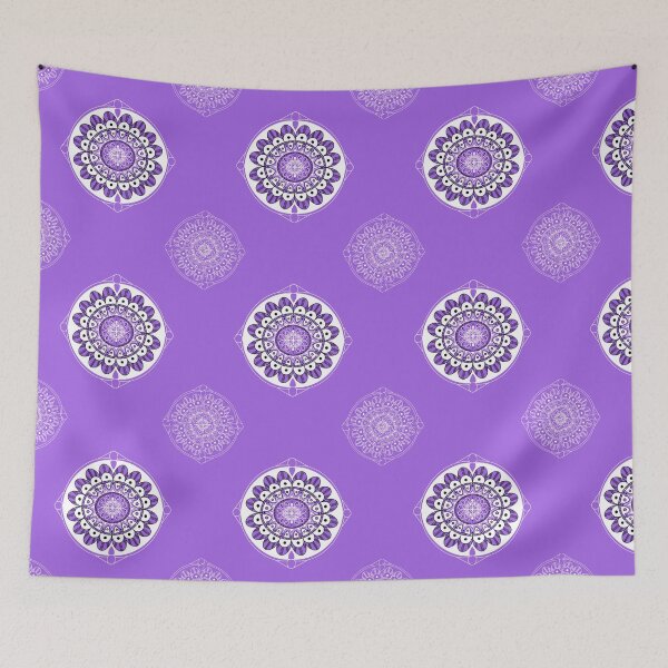 Item preview, Purple Mandala Design designed and sold by TheDoodleNurse.