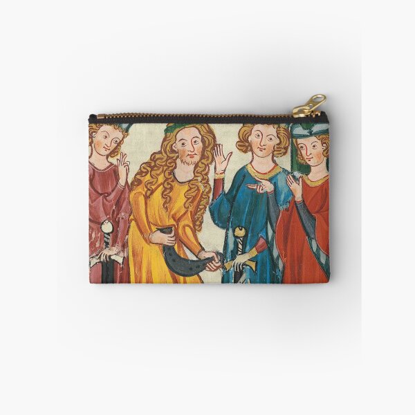 Item preview, Fancy Courtiers Medieval Illumination designed and sold by Erin Rado.