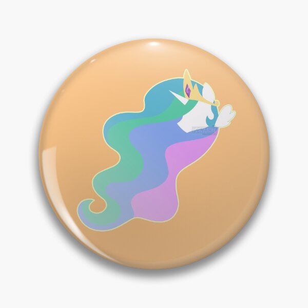 Item preview, MLP Minimalist chibi Celestia designed and sold by DeRukoandCO.