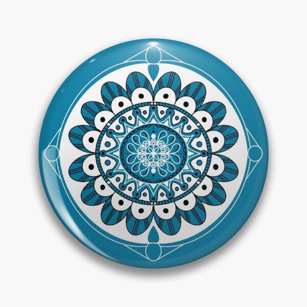 Item preview, Blue Mandala Design designed and sold by TheDoodleNurse.